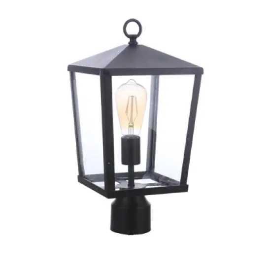 Craftmade Lighting Olsen 1 - Light Post Light in  Midnight image {1}