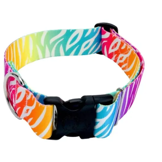 Country Brook Petz 1 1/2 Inch Fashion Zebra Dog Collar image {4}