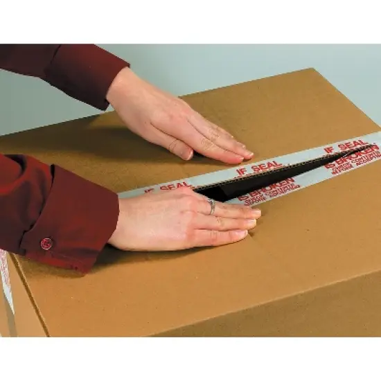 Tape Logic Pre-Printed Carton Sealing Tape "Stop If Seal Is Broken..." 2.2 Mil 2 T902P01 image {2}