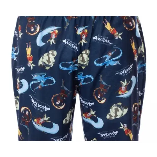 Nickelodeon Mens' Avatar The Last Airbender Character Sleep Pajama Set Multicolored image {2}