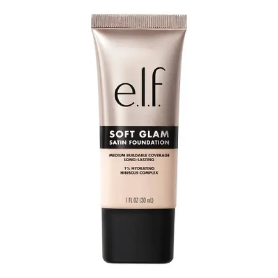 e.l.f. Soft Glam Satin Foundation - 1 fl oz image {10}
