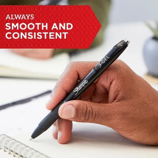 Sharpie S-Gel Retractable Gel Pen &nbsp;Medium Point 0.7mm Blue Ink 36/Pack (2208552) image {2}