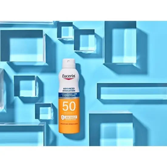 Eucerin Advanced Hydration Sunscreen Spray - SPF 50 - 6oz image {2}