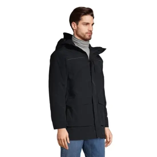 Lands' End Men's Waterproof Squall Parka image {2}
