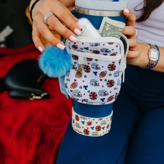 CharCharms Tailgate Water Bottle Boot Pattern image {2}