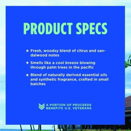 Duke Cannon Men's Midway Proper Cologne - Citrus & Sandalwood Cologne - Trial Size - 1.7 fl oz image {8}