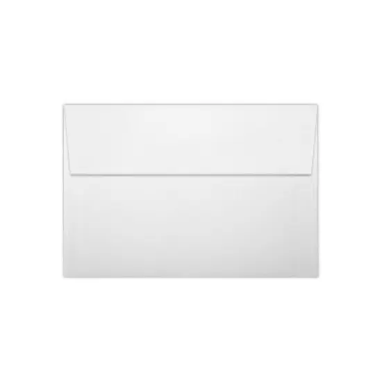 LUX A8 Invitation Envelopes (5 1/2 x 8 1/8) 50/Pack White Linen (LUX-4885-WLI-50) image {2}