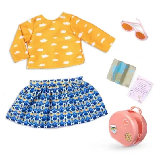 Our Generation 18" Posable Travel Doll with Storybook - Aryal image {5}