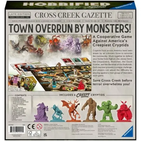 Ravensburger Horrified: American Monsters Strategy Board Game image {11}