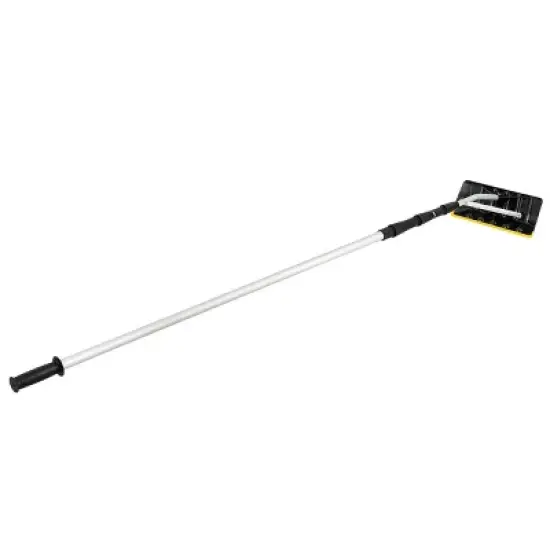 Costway 21FT Telescoping Snow Roof Rake Large Poly Blade Aluminum Tube Non-Slip Handle image {9}