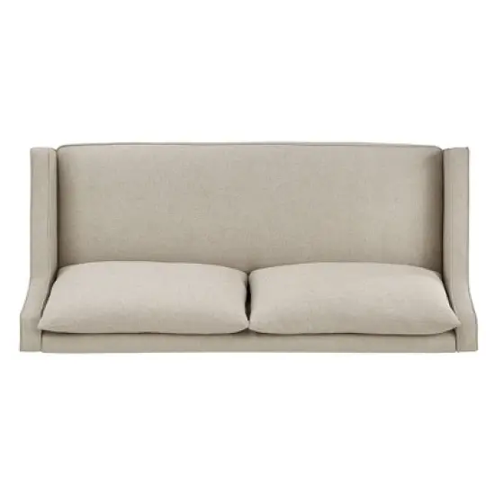 Madge Tweed Fabric Sofa Oatmeal - Inspire Q image {4}