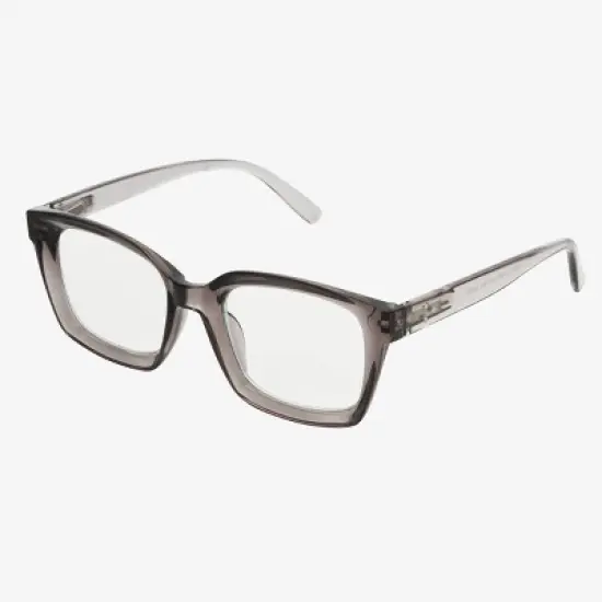 Women's Shiny Plastic Rectangle Blue Light Filtering Glasses - Universal Thread&trade; Clear Diopter image {1}