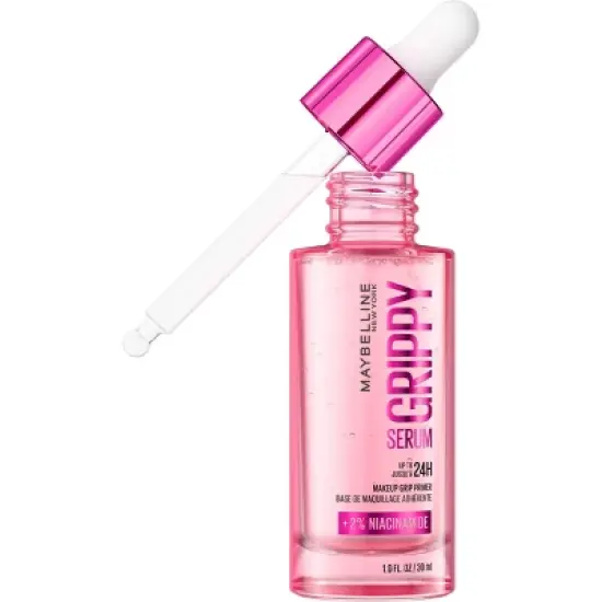 Maybelline Grippy Serum Makeup Gripping Primer with Niacinamide - 1 fl oz image {8}