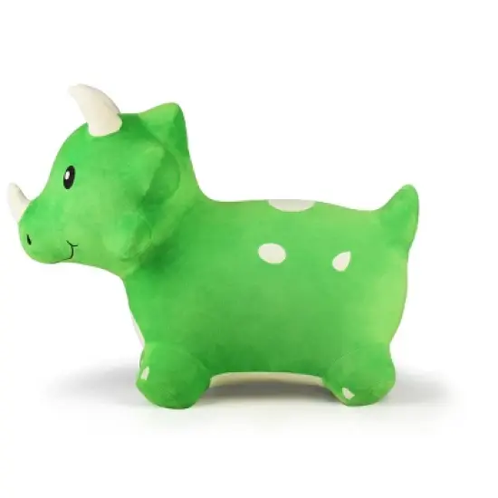 iPlay, iLearn Bouncy Triceratops Bouncy Pals Hopping Animal image {1}