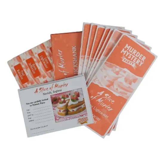 Murder Mystery Party Game - A Slice of Murder image {2}