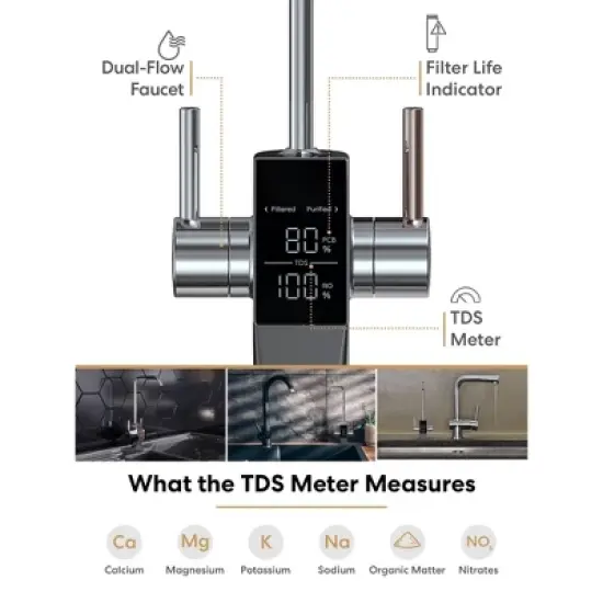 BRIO 1000GPD Tankless RO AQUUS Reverse Osmosis Water Filtration System image {5}
