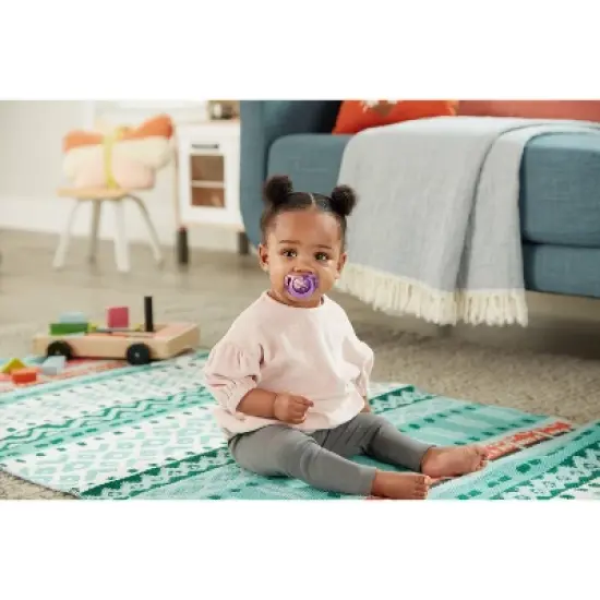 NUK Classic Pacifier 6-18 Months - Value Pack - Neutral image {2}