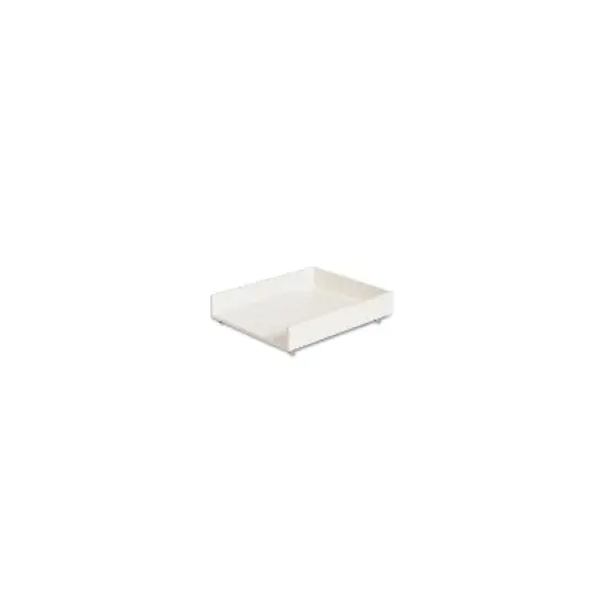 U Brands Juliet Wood Paper Tray White/Gold (3467U00-12) image {1}