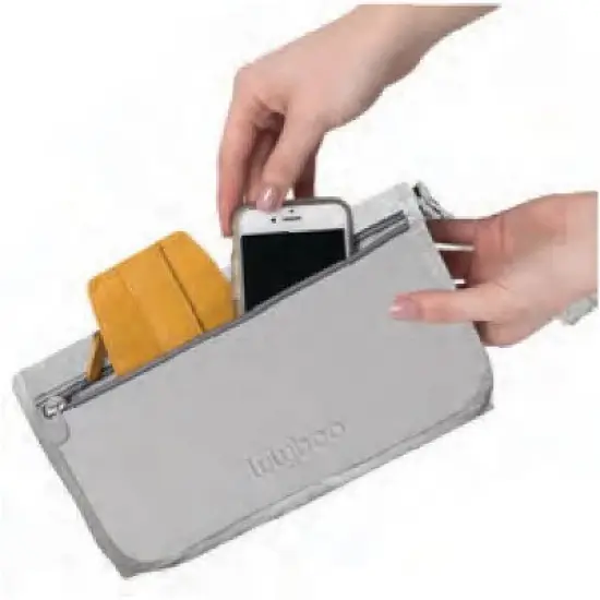 Lulyboo Portable Diaper Changing Pouch - Bubbles image {4}