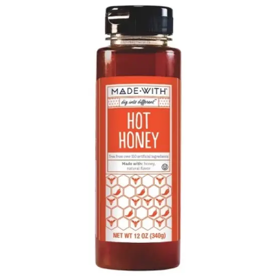 Made With Hot Honey - Case of 6/12 oz image {1}
