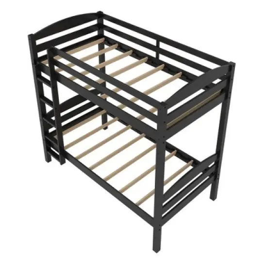Twin Veronica Triple Wood Bunk Bed - Room & Joy image {8}