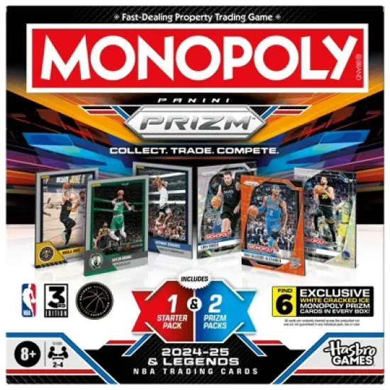 Monopoly Panini Prizm: NBA 3rd Edition Board Game image {9}