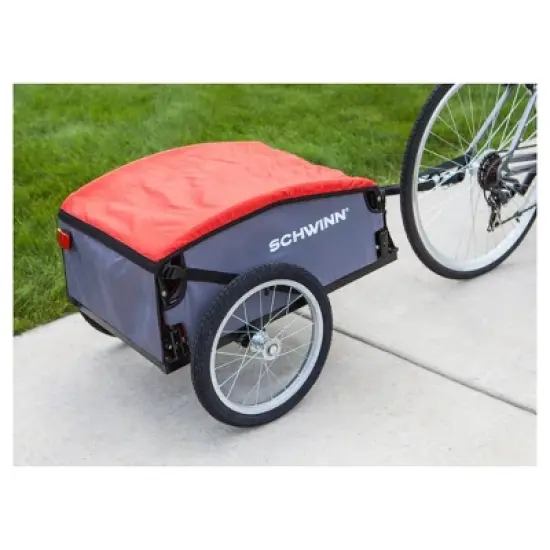 Schwinn Daytripper Cargo Trailer - Red/Gray image {5}