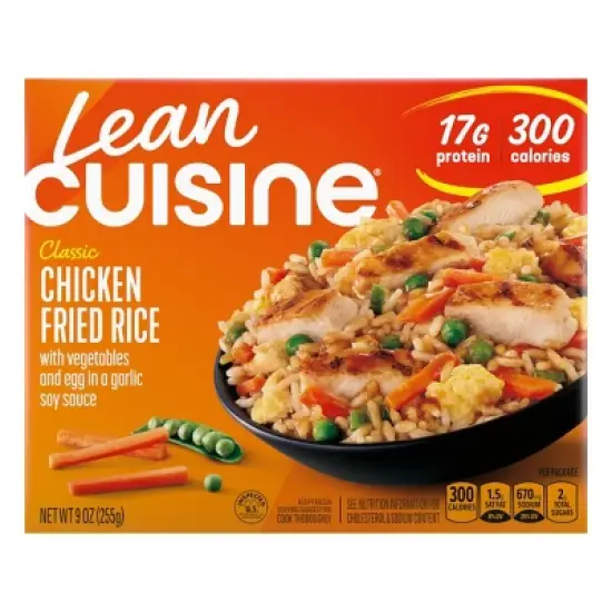 Lean Cuisine Comfort Cravings Frozen Chicken Fried Rice Microwave Meal - 9oz image {11}