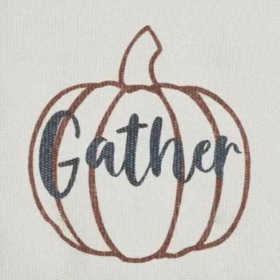 Bountifall Pumpkin Gather Trivet Set of 3 8x8 image {4}