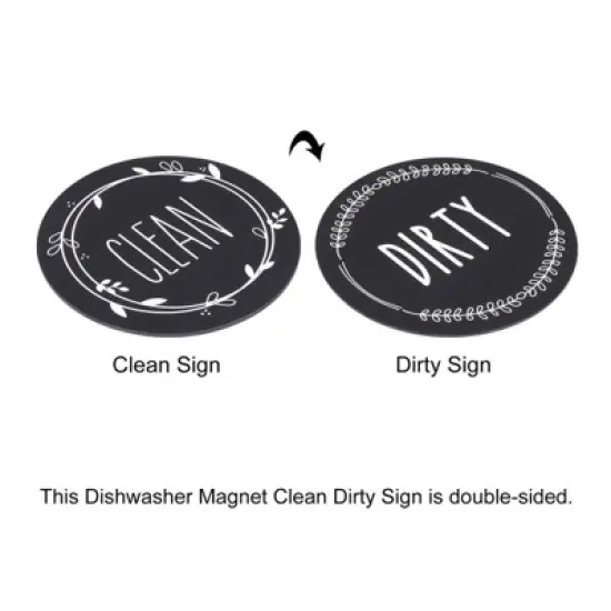 Unique Bargains Presentation Board Accessories Double-sided Dishwasher Magnet 3.5 Inch image {3}
