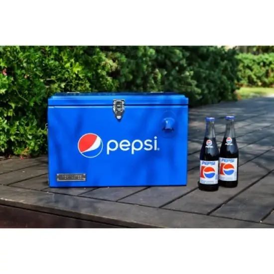 Permasteel Pepsi 21qt Ice Chest Portable Cooler Blue image {2}