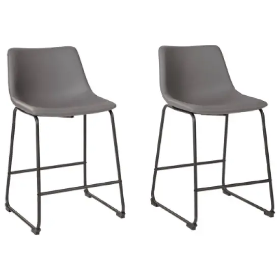 Centiar Upholstered Counter Height Barstool - Signature Design by Ashley image {17}
