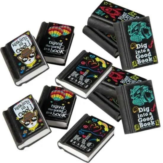 Reading with Reading Rocks Erasers (12 Pack) image {4}