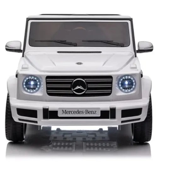 24V Licensed Mercedes-Benz G500 Kids Ride On Car, Electric SUV with 2.4G Remote, 3 - speed adjustable, USB, MP3, Bluetooth, LED image {4}
