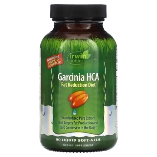 Irwin Naturals Garcinia Hca Fat Reduction Diet Supplement, 90 Count image {4}