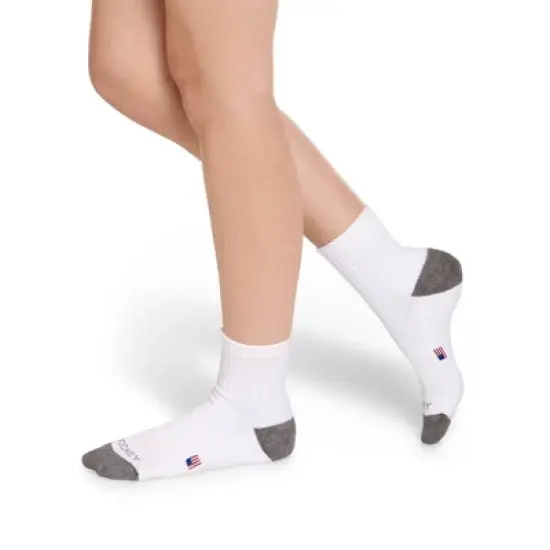 Jockey Women's WoMade in America* Quarter Socks - 3 Pack image {1}