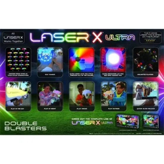 Laser X Ultra Double Blasters image {2}
