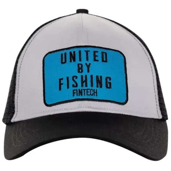 Fintech United By Fishing Snapback Hat image {4}