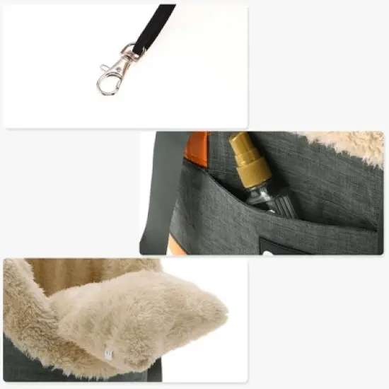 Unique Bargains Detachable Console Dog Car Seat 1 Pc image {2}