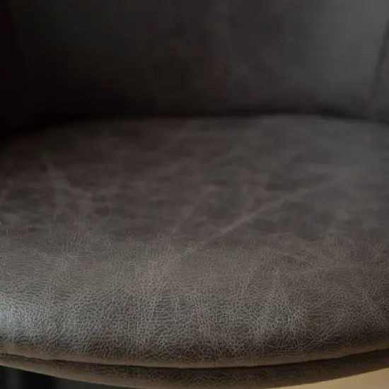 Modern Curved Back Barrel Office Chair - WOVENBYRD image {14}