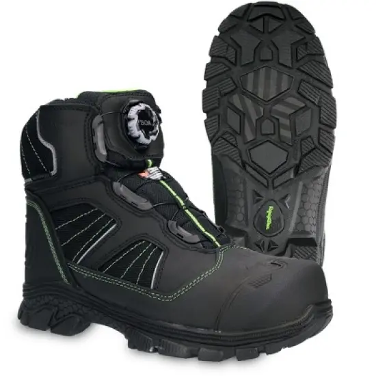 RefrigiWear Men's Extreme Hiker Waterproof Insulated Boots with BOA Fit Lacing System image {4}