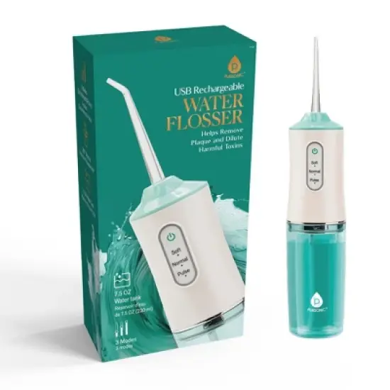 Pursonic USB Rechargeable Water Flosser Helps Remove Plaque & Dilute Harmful Toxins image {3}