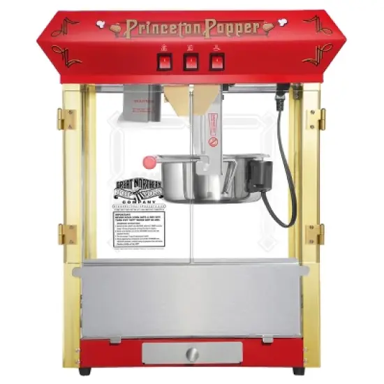 Great Northern Popcorn 8oz Princeton Popper, Red image {5}
