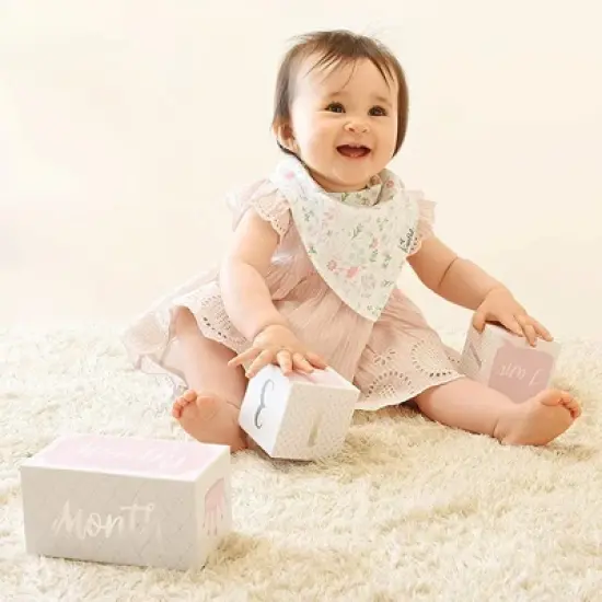 Baby Aspen My First Milestone Princess Baby Age Blocks | BA22006PK image {4}