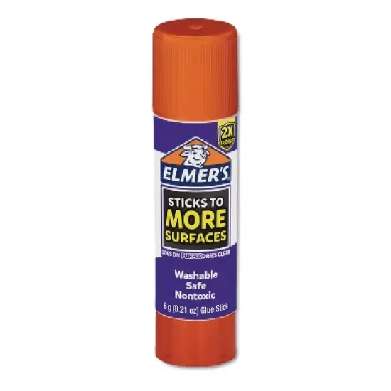 Elmer's Extra-Strength School Glue Sticks 0.21 oz Dries Clear 60/Pack 2027017 image {1}