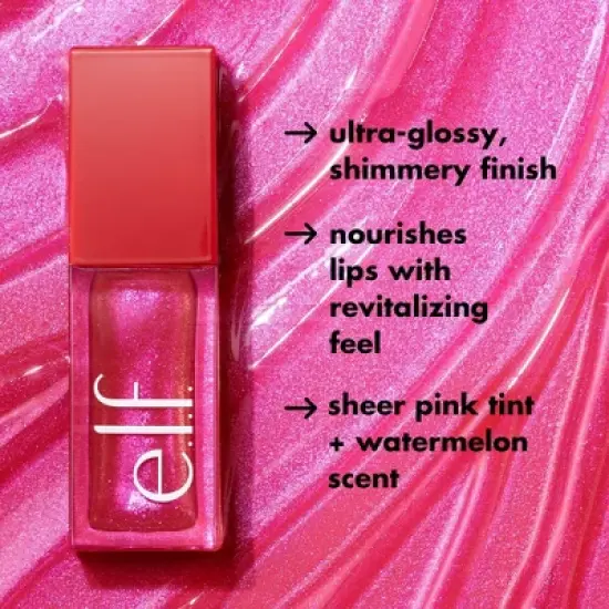 e.l.f. Jelly Pop Glow Reviver Lip Oil - 0.25 fl oz image {3}
