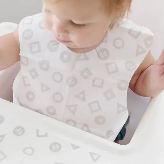 LinnieLou Disposable Baby Bibs - 10ct image {3}