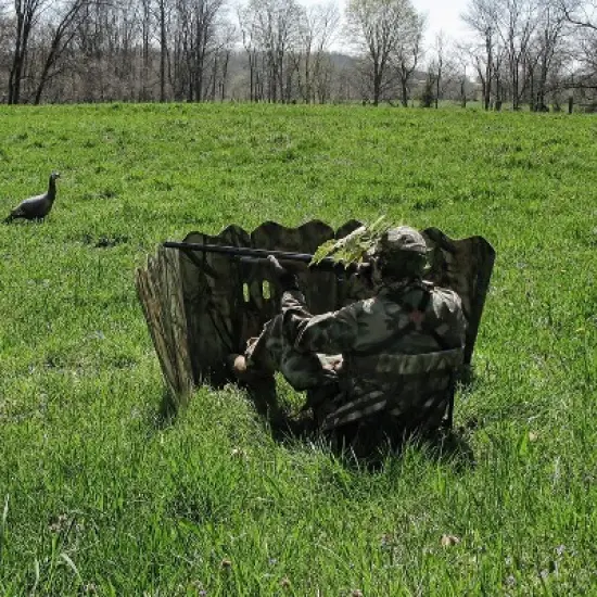 GhostBlind Runner Blind, 6-Panel Mirror Ground Hunting Blind image {7}