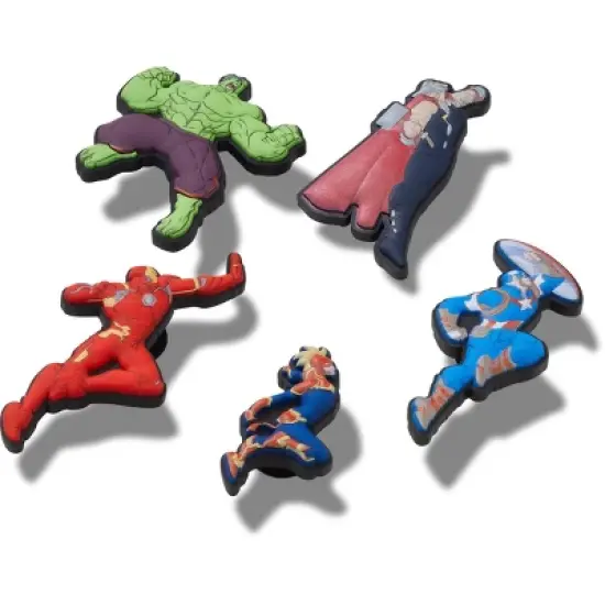 Crocs Jibbitz The Avengers Marvel Shoe Charms 5-Pack image {1}