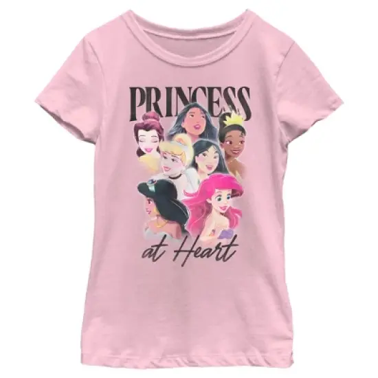 Girl's Disney Princess at Heart T-Shirt image {3}